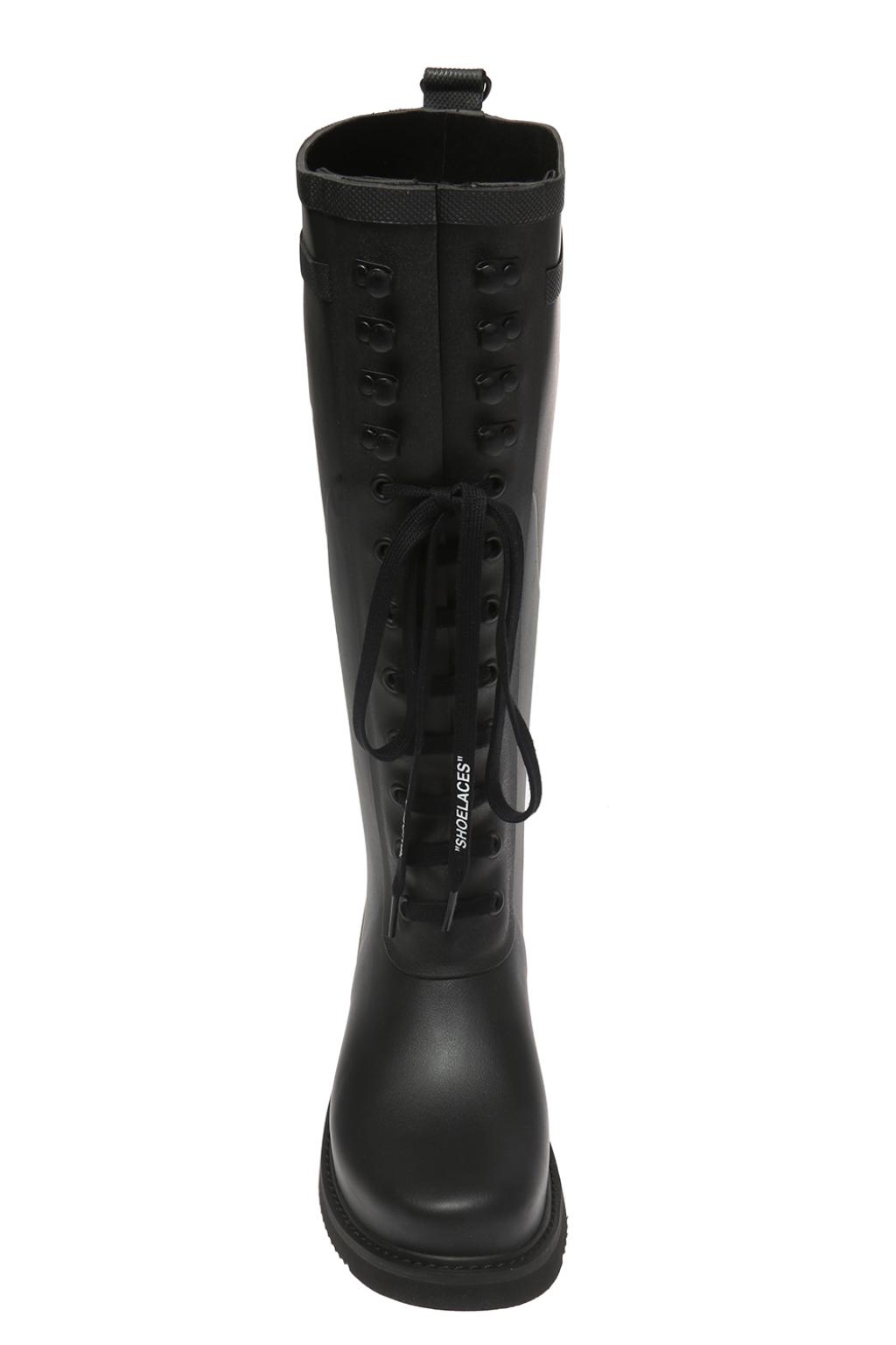 Off white for riding best sale wellington boots